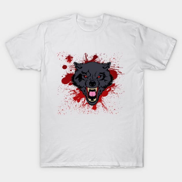 Hell Hound T-Shirt by ManxHaven